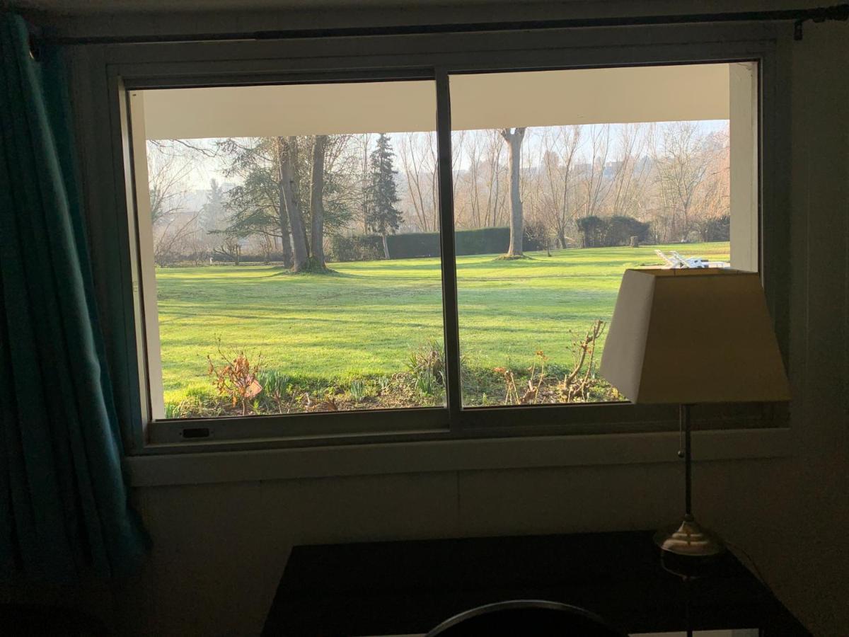 Appartement Familial Au Bord De La Marne, Jardin 8000M2, Piscine, Court De Tennis, Terrasse, Parking Gratuit Proche Disneyland 伊斯勒勒维莱努瓦 外观 照片